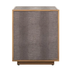 Nachtkastje Slangenleer Met Goud -BEPUREHOME Winkel 7534 2