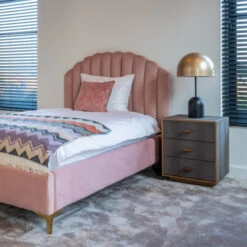 Nachtkastje Slangenleer Met Goud -BEPUREHOME Winkel 7534 8