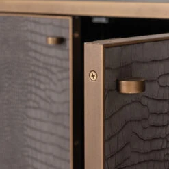 Tv-meubel Slangenleer Met Goud -BEPUREHOME Winkel 7536 9