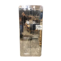 Wandkast Aluminium Zilver Met Planken -BEPUREHOME Winkel aluminium wandkast met planken witold lavis 02