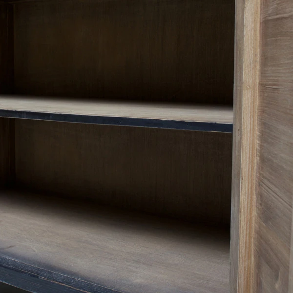 BePureHome Vintage Dressoir Zwart Hout - Afbeelding 9