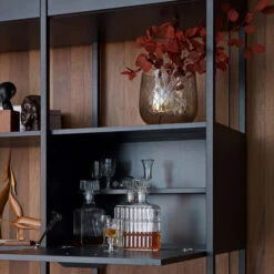 BePureHome Moderne Vakkenkast Mat Zwart -BEPUREHOME Winkel bepure legacy moderne vakkenkast mat zwart 08