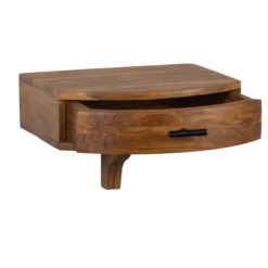 BePureHome Hangend Nachtkastje Van Hout 10 BePureHome Hangend Nachtkastje Van Hout -BEPUREHOME Winkel bepurehome boudoir hangend nachtkastje van hout bruin 01 1