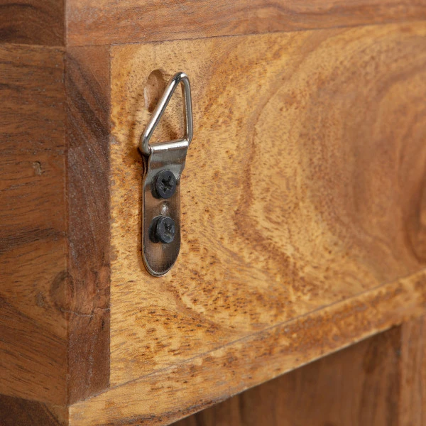 BePureHome Hangend Nachtkastje Van Hout 8 BePureHome Hangend Nachtkastje Van Hout - Afbeelding 6