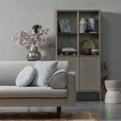 BePureHome Vitrinekast Champagne -BEPUREHOME Winkel bepurehome fossil vitrinekast champagne 03