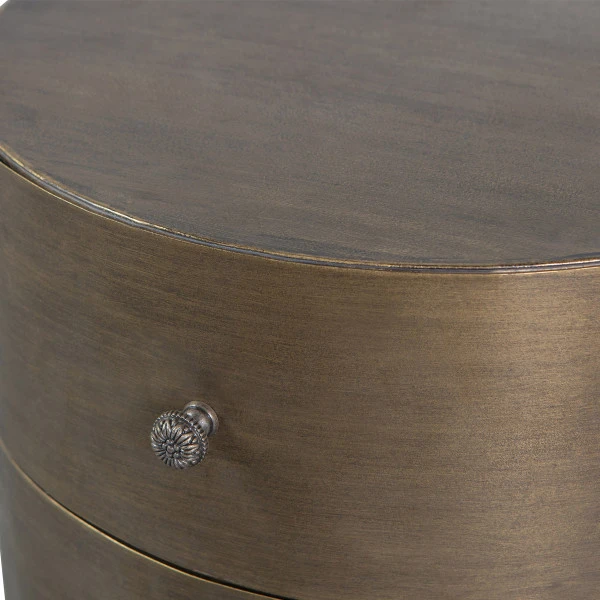 BePureHome Rond Nachtkastje Goud 8 BePureHome Rond Nachtkastje Goud - Afbeelding 6