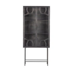 BePureHome Metalen Vitrinekast