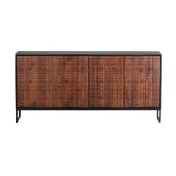 BePureHome Dressoir Walnoot En Zwart -BEPUREHOME Winkel bepurehome nuts dressoir met walnoot en zwart 04