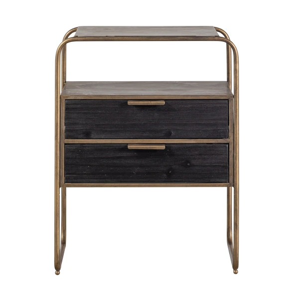 BePureHome Nachtkastje Met 2 Lades 3 BePureHome Nachtkastje Met 2 Lades