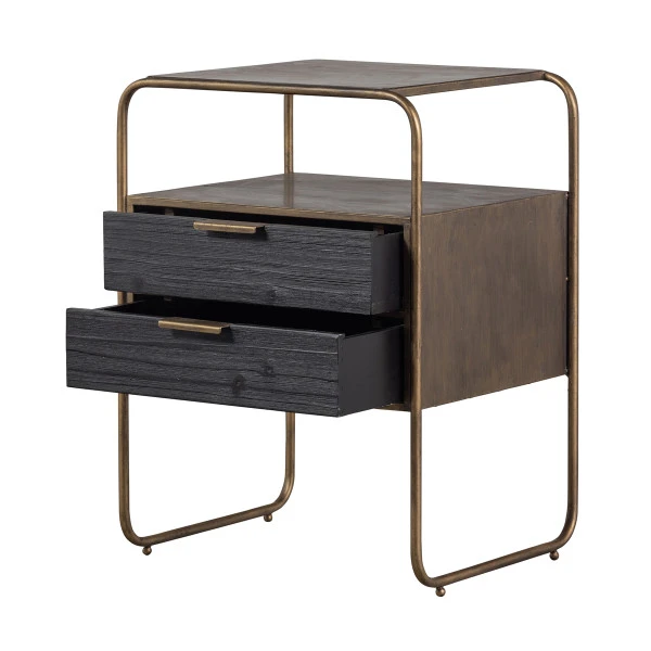 BePureHome Nachtkastje Met 2 Lades 7 BePureHome Nachtkastje Met 2 Lades - Afbeelding 5