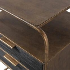 BePureHome Nachtkastje Met 2 Lades 15 BePureHome Nachtkastje Met 2 Lades -BEPUREHOME Winkel bepurehome polite nachtkastje met 2 lades 06