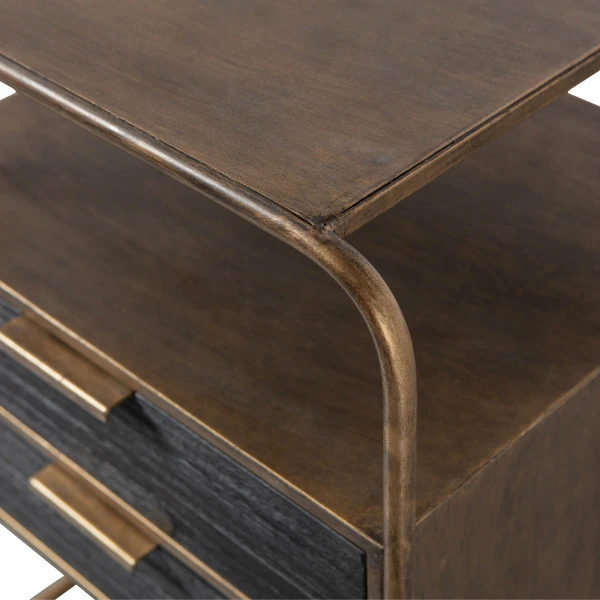 BePureHome Nachtkastje Met 2 Lades 8 BePureHome Nachtkastje Met 2 Lades - Afbeelding 6