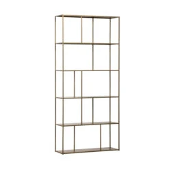 BePureHome Stellingkast Van Antiek Messing