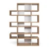 Hoge Design Boekenkast 220 Cm -BEPUREHOME Winkel boekenkast eiken tundo amavel 220 02 800x800 1