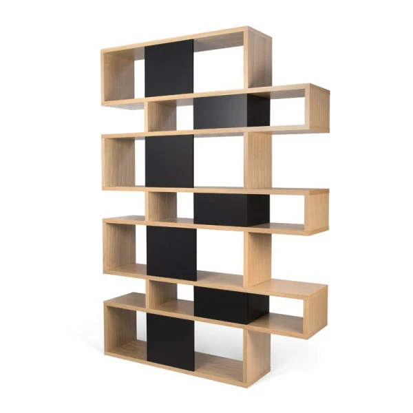 Hoge Design Boekenkast 220 Cm 5 Hoge Design Boekenkast 220 Cm - Afbeelding 3