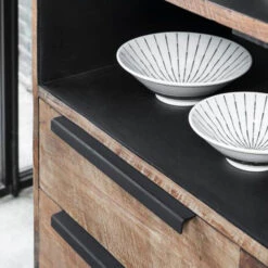 Hoog Dressoir Teak Hout -BEPUREHOME Winkel d bodhi odeon hoog dressoir van teakhout 04