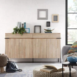 Design Dressoir Licht Acaciahout -BEPUREHOME Winkel design dressoir laforma disset 09