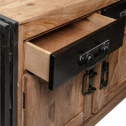 Dressoir Van Sheesham Hout 3-deurs 9 Dressoir Van Sheesham Hout 3-deurs -BEPUREHOME Winkel dressoir lavis havel 3d 800x800 05