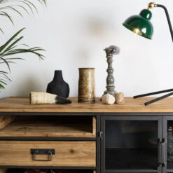 Dressoir Hout En Metaal -BEPUREHOME Winkel dressoir metaal en hout damian lumz home 09