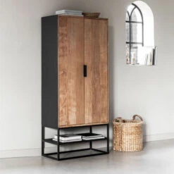 Bergkast Van Teakhout -BEPUREHOME Winkel dtp home cosmo bergkast van teakhout 01