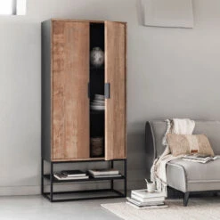 Bergkast Van Teakhout -BEPUREHOME Winkel dtp home cosmo bergkast van teakhout 02