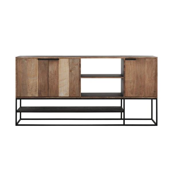 Teak Dressoir Hoog 4 Teak Dressoir Hoog - Afbeelding 2