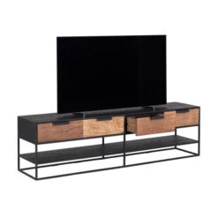 Teak Tv Meubel 7 Teak Tv Meubel -BEPUREHOME Winkel dtp home cosmo teak tv meubel 03