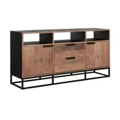 Tv-dressoir Teak Hout -BEPUREHOME Winkel dtp home cosmo teakhouten tv dressoir 03