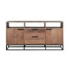 Tv-dressoir Teak Hout 1 Tv-dressoir Teak Hout -BEPUREHOME Winkel dtp home cosmo teakhouten tv dressoir 05