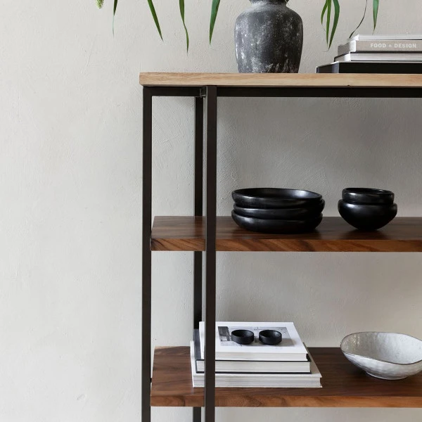 Stellingkast Van Suar Hout 8 Stellingkast Van Suar Hout - Afbeelding 6