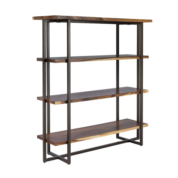 Stellingkast Van Suar Hout 4 Stellingkast Van Suar Hout - Afbeelding 2