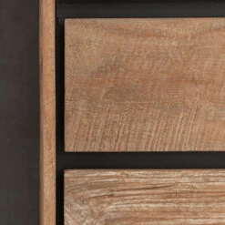 Hoge Wandkast Teakhout -BEPUREHOME Winkel dtp home metropole hoge wandkast teakhout 06