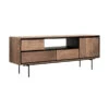 Tv-meubel Teak Hout -BEPUREHOME Winkel dtp home metropole modern tv meubel teak hout 014