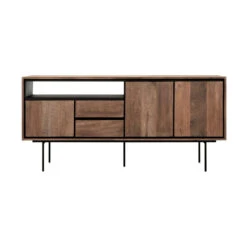 Teak Design Dressoir -BEPUREHOME Winkel dtp home metropole teak design dressoir 02