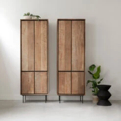 Teakhouten Opberkast -BEPUREHOME Winkel dtp home metropole teakhouten opberkast 01