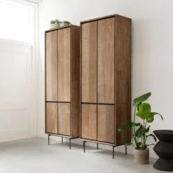 Teakhouten Opberkast -BEPUREHOME Winkel dtp home metropole teakhouten opberkast 6