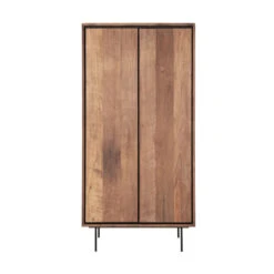 Teakhouten Wandkast -BEPUREHOME Winkel dtp home metropole teakhouten wandkast 06