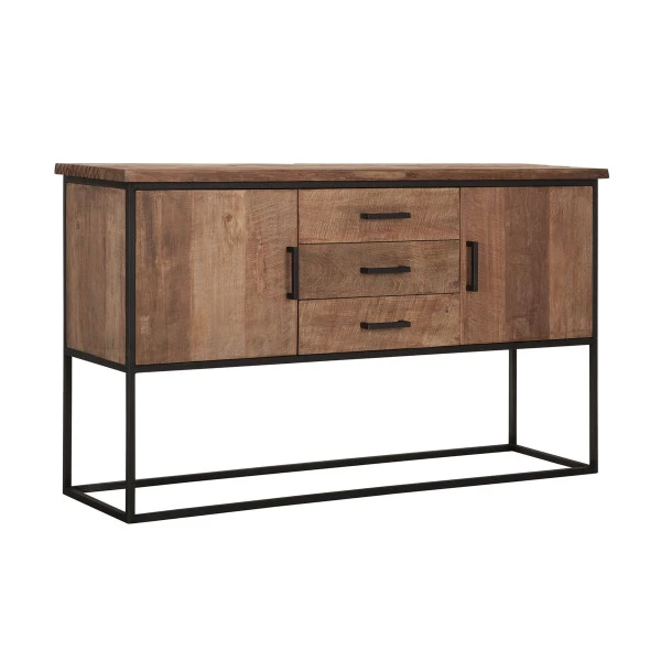 Teak Dressoir Industrieel Design 5 Teak Dressoir Industrieel Design - Afbeelding 3