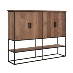 Bergkast Teakhout Large -BEPUREHOME Winkel dtp home timeless wandkast beam groot 01