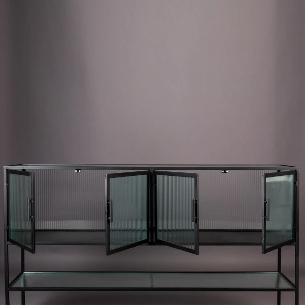 Dressoir Met Ribbel Glas 6 Dressoir Met Ribbel Glas - Afbeelding 5