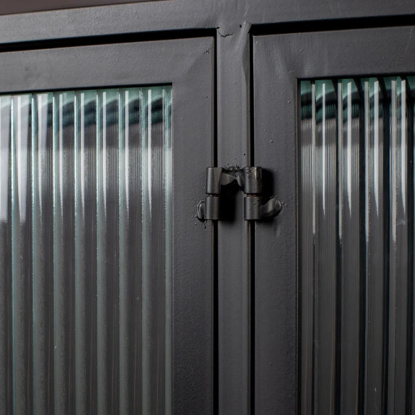 Dressoir Met Ribbel Glas 9 Dressoir Met Ribbel Glas - Afbeelding 8