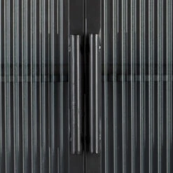 Ribbelglas Vitrinekast -BEPUREHOME Winkel dutchbone boli ribbelglas vitrinekast 6