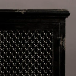 Laag Kastje Zwart Metaal -BEPUREHOME Winkel dutchbone denver lage zwart metalen wandkast 07