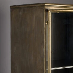 Vitrinekast Antiek Messing 17 Vitrinekast Antiek Messing -BEPUREHOME Winkel dutchbone gertlush antiek messing vitrinekast 07