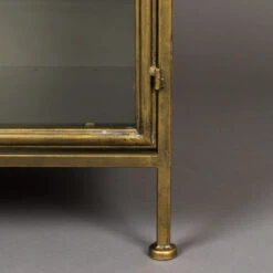 Vitrinekast Antiek Messing 20 Vitrinekast Antiek Messing -BEPUREHOME Winkel dutchbone gertlush antiek messing vitrinekast 09