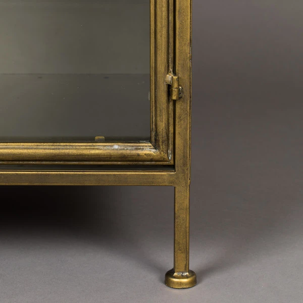 Vitrinekast Antiek Messing 11 Vitrinekast Antiek Messing - Afbeelding 9