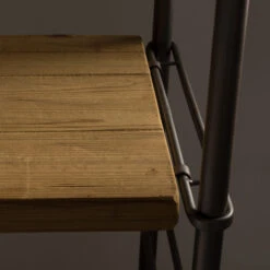 Vurenhouten Open Wandrek 16 Vurenhouten Open Wandrek -BEPUREHOME Winkel dutchbone iron vurenhouten open wandrek 02