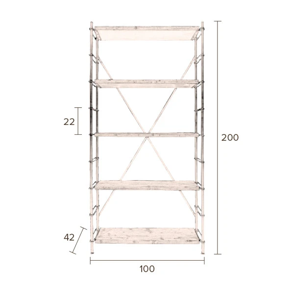 Vurenhouten Open Wandrek 12 Vurenhouten Open Wandrek - Afbeelding 10