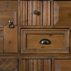 Vintage Wandkast Hout -BEPUREHOME Winkel dutchbone jove antieklook wandkast vurenhout 04