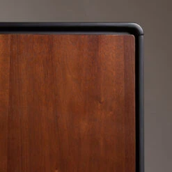 Vintage Tv-meubel Donker Hout 18 Vintage Tv-meubel Donker Hout -BEPUREHOME Winkel dutchbone juju bruin houten tv meubel 07